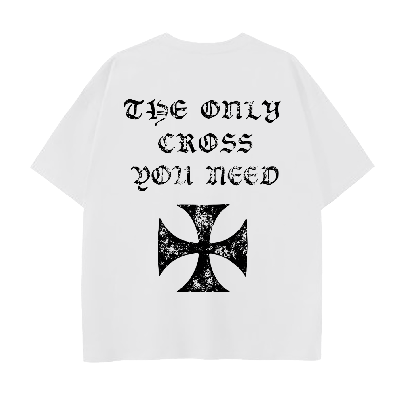 The Only Cross Tee - White