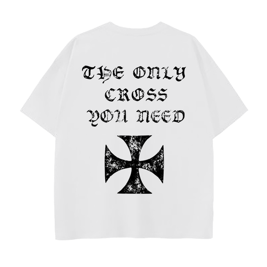 The Only Cross Tee - White